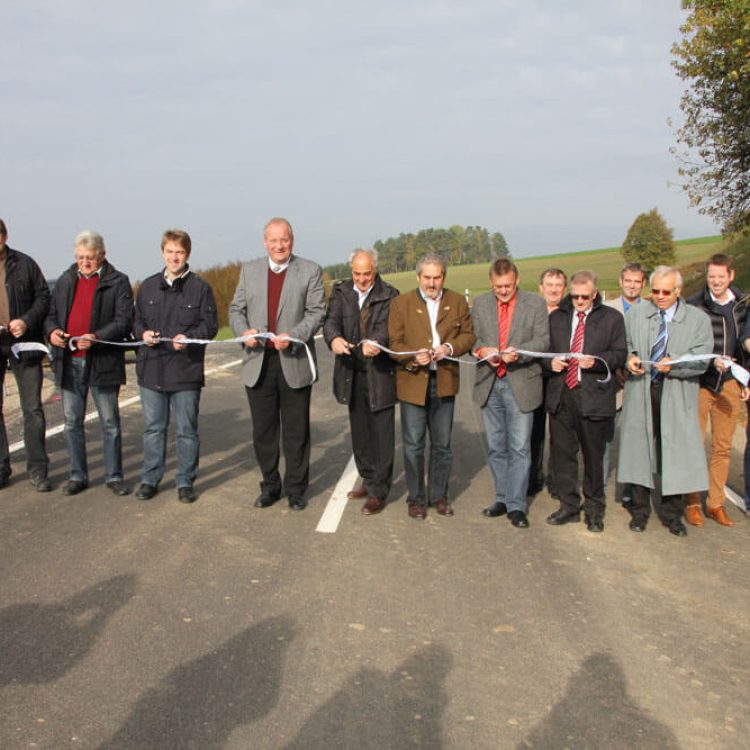 Eine von vielen Einweihungen