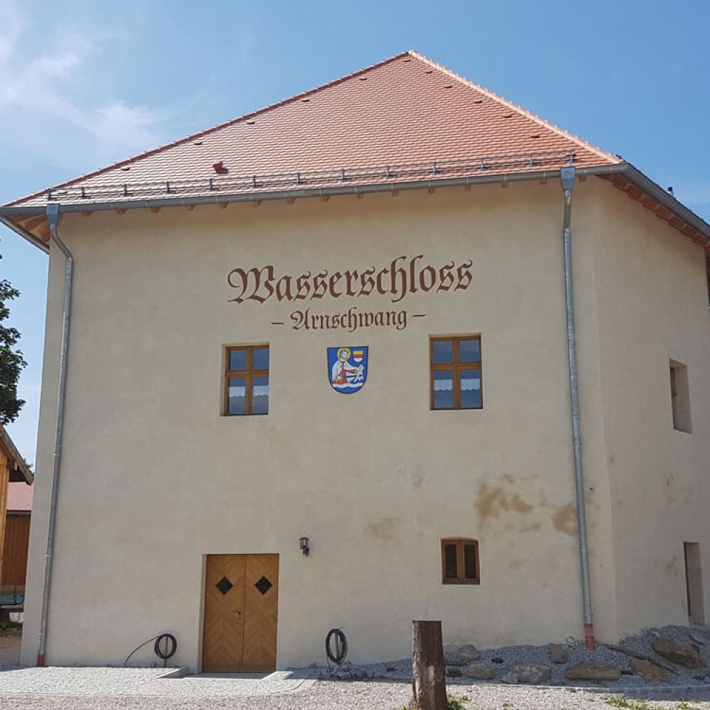 Wasserschloss Arnschwang nachher