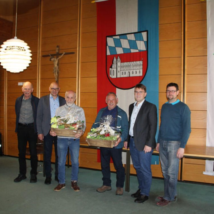 Verdiente Mitarbeiter beim Zweckverband